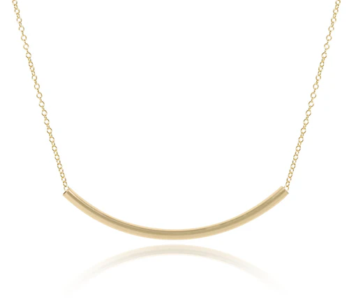 Bliss Bar 16" Gold Necklace