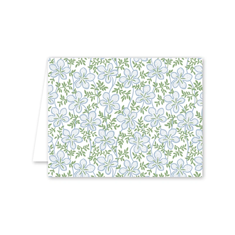 Ghost Blossom Blue Card - Package of 8