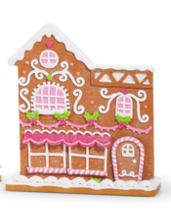 Bright Gingerbread Village - Medium