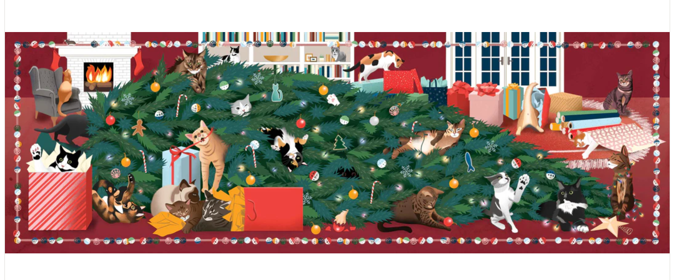 Christmas Kitties Puzzle 750 Pieces