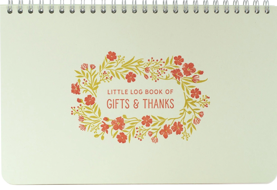 Log Book of Gifts And Thanks