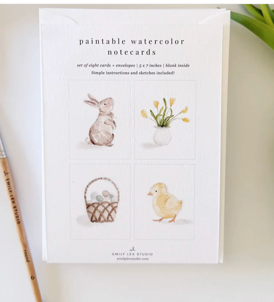 Easter Paintable Notecard