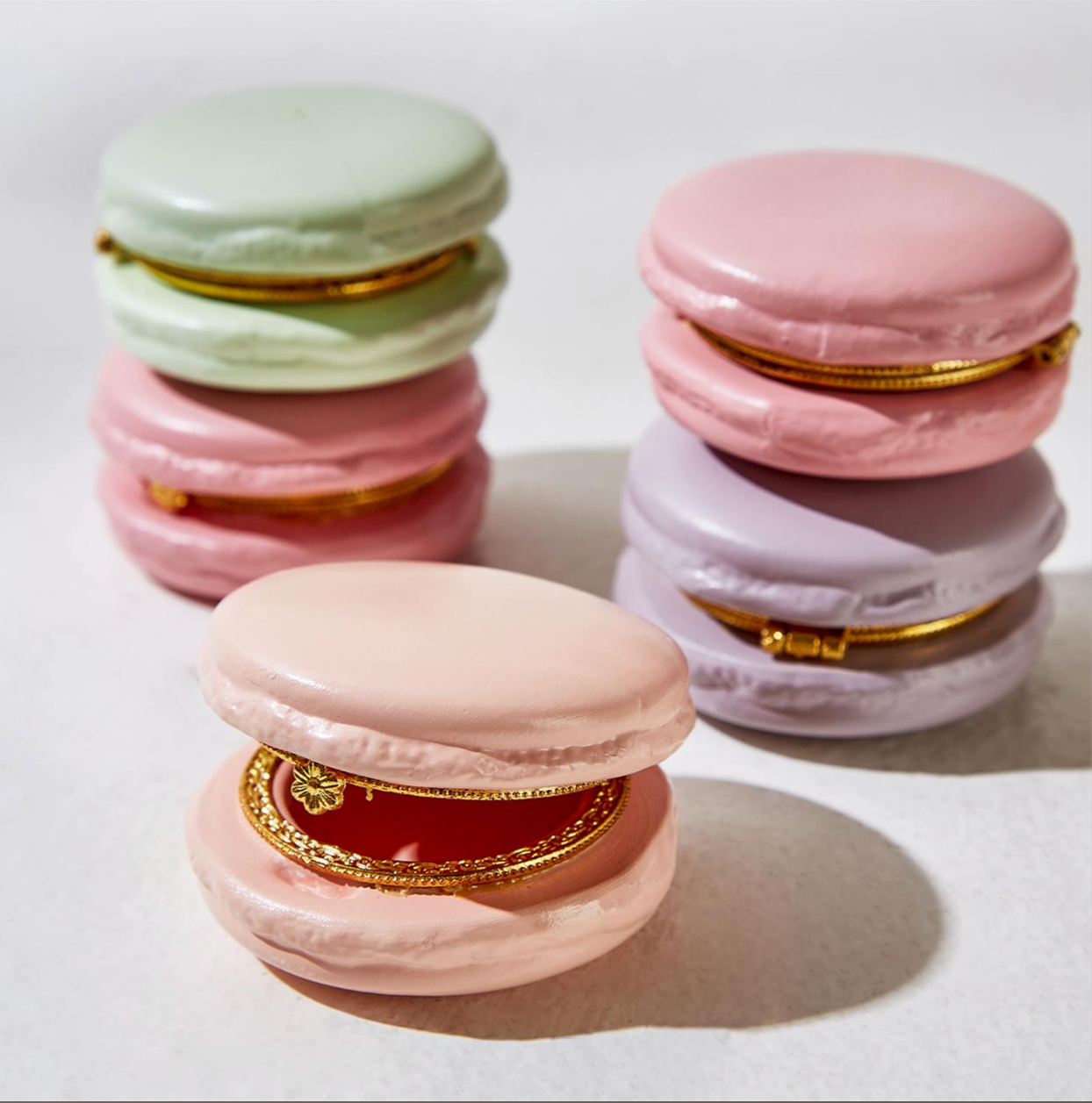 Lavender Macaron Trinket Box