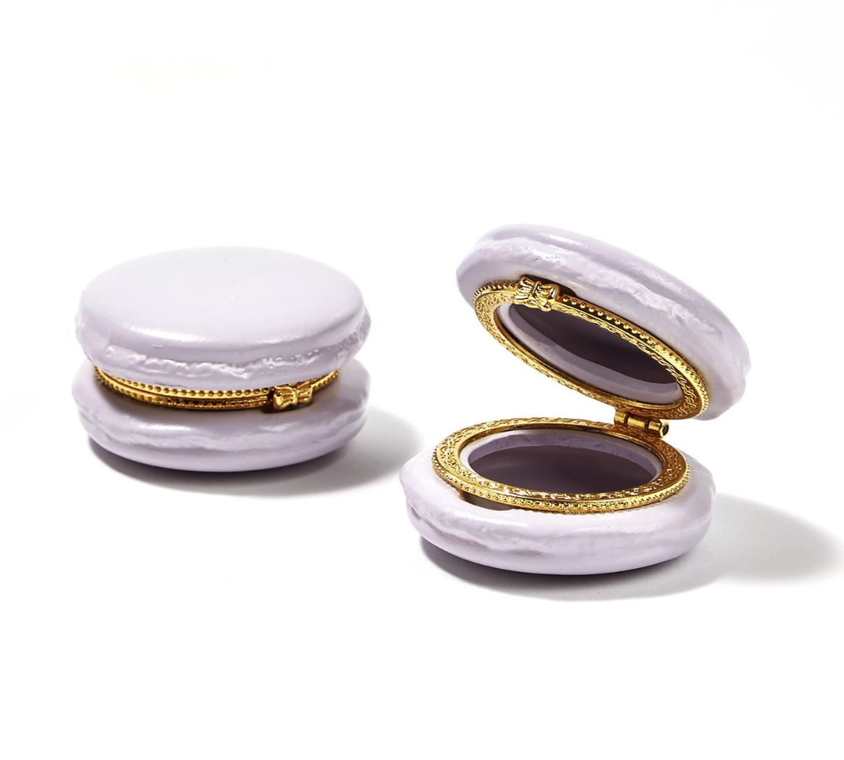 Lavender Macaron Trinket Box