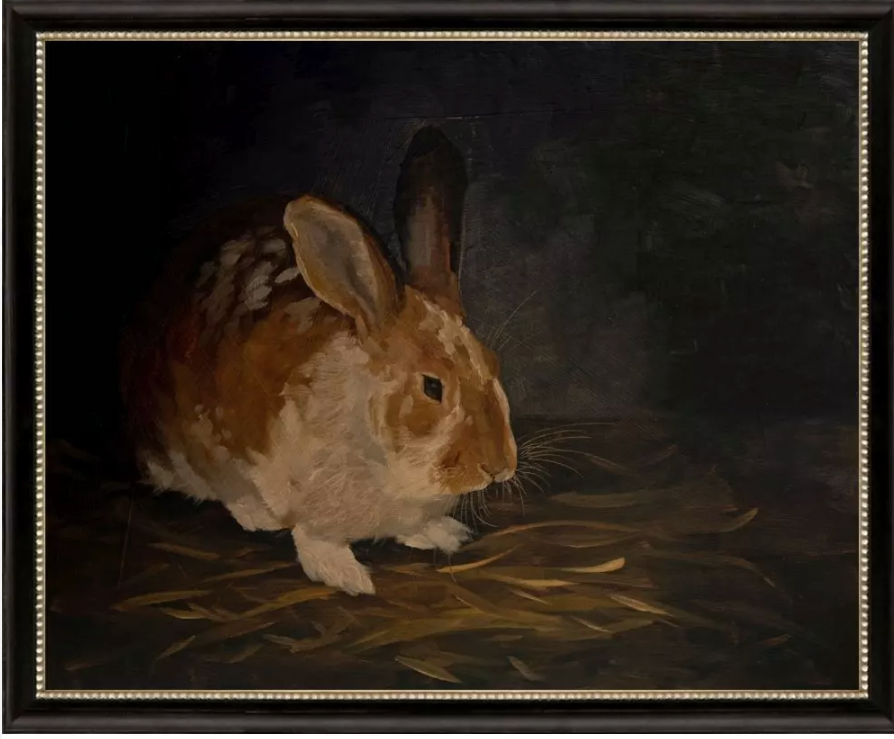 Resting Bunny Art - C