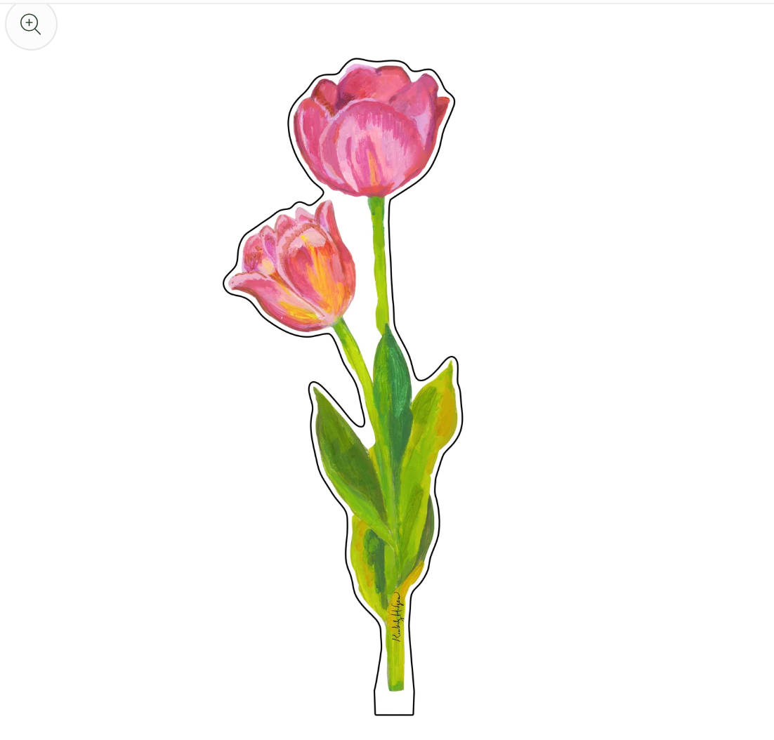 Pink Tulip Acrylic, Small