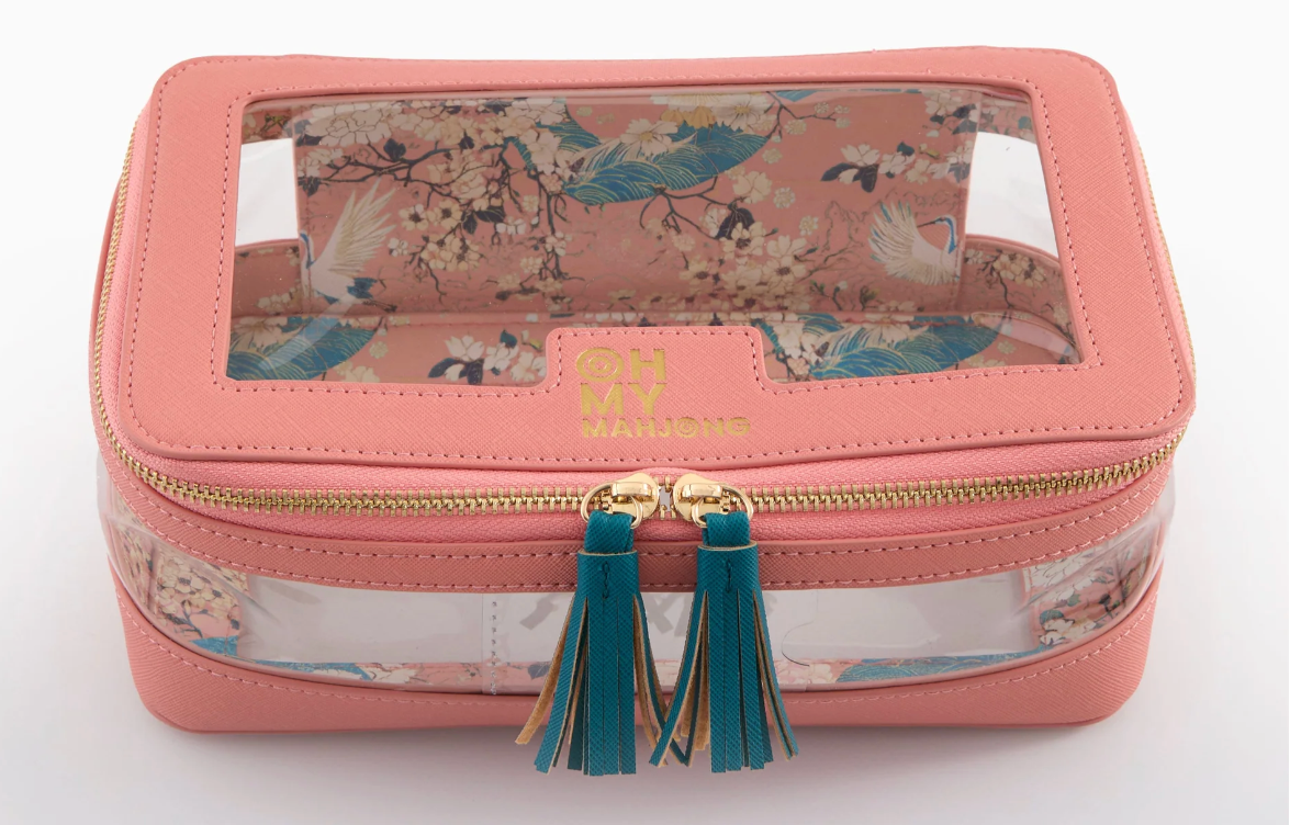 Coral Tile Storage Bag