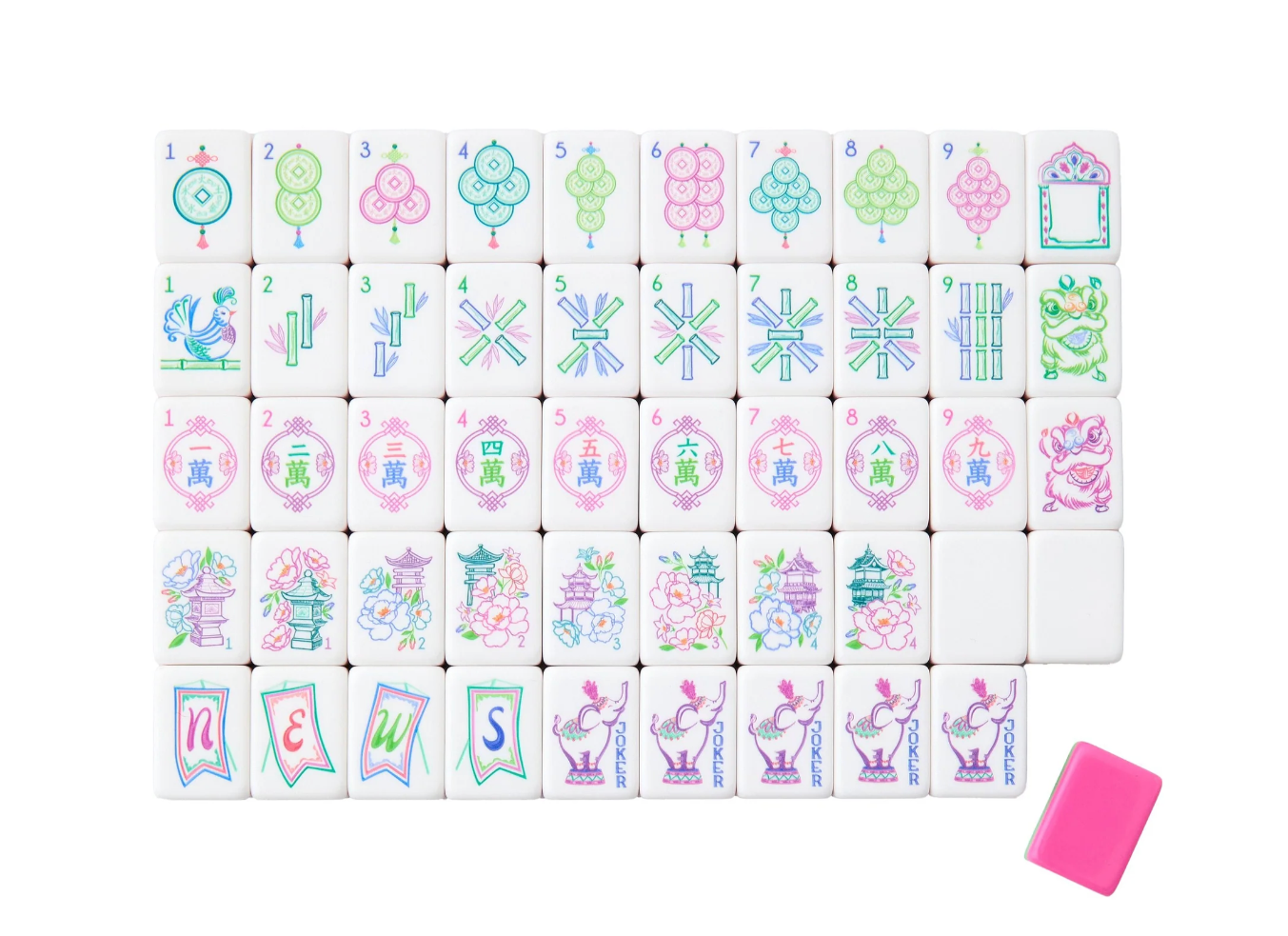 Amara Mahjong Tiles