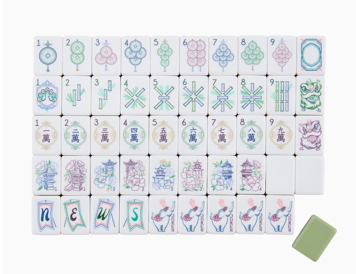 Willow Mahjong Tiles