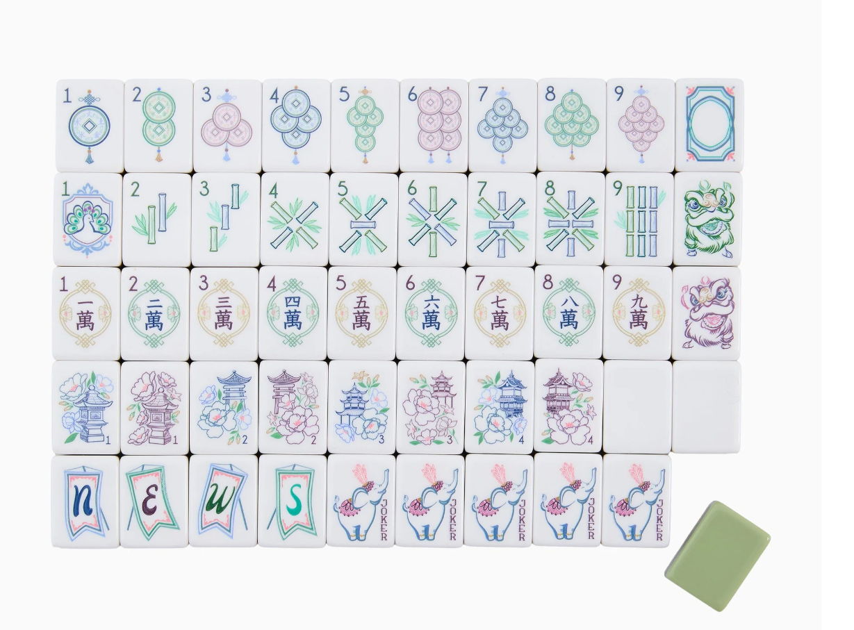 Palm Royale Mahjong Tiles