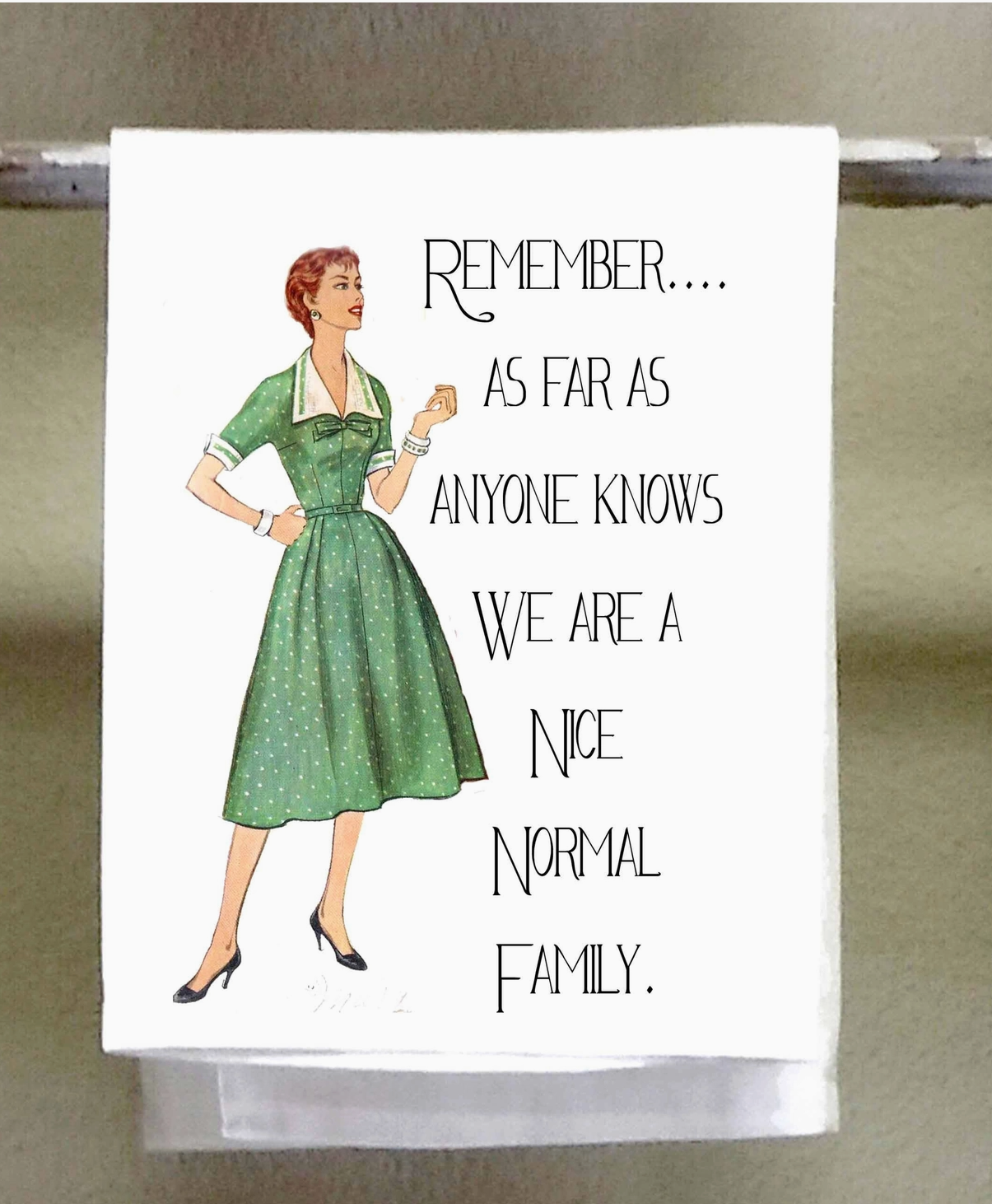 Nice Normal Family Disk Towel