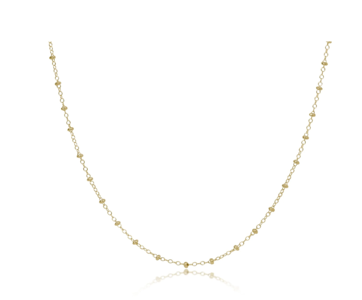 Chocker Simplicity Classic Gold Chain - 2 mm - 15"