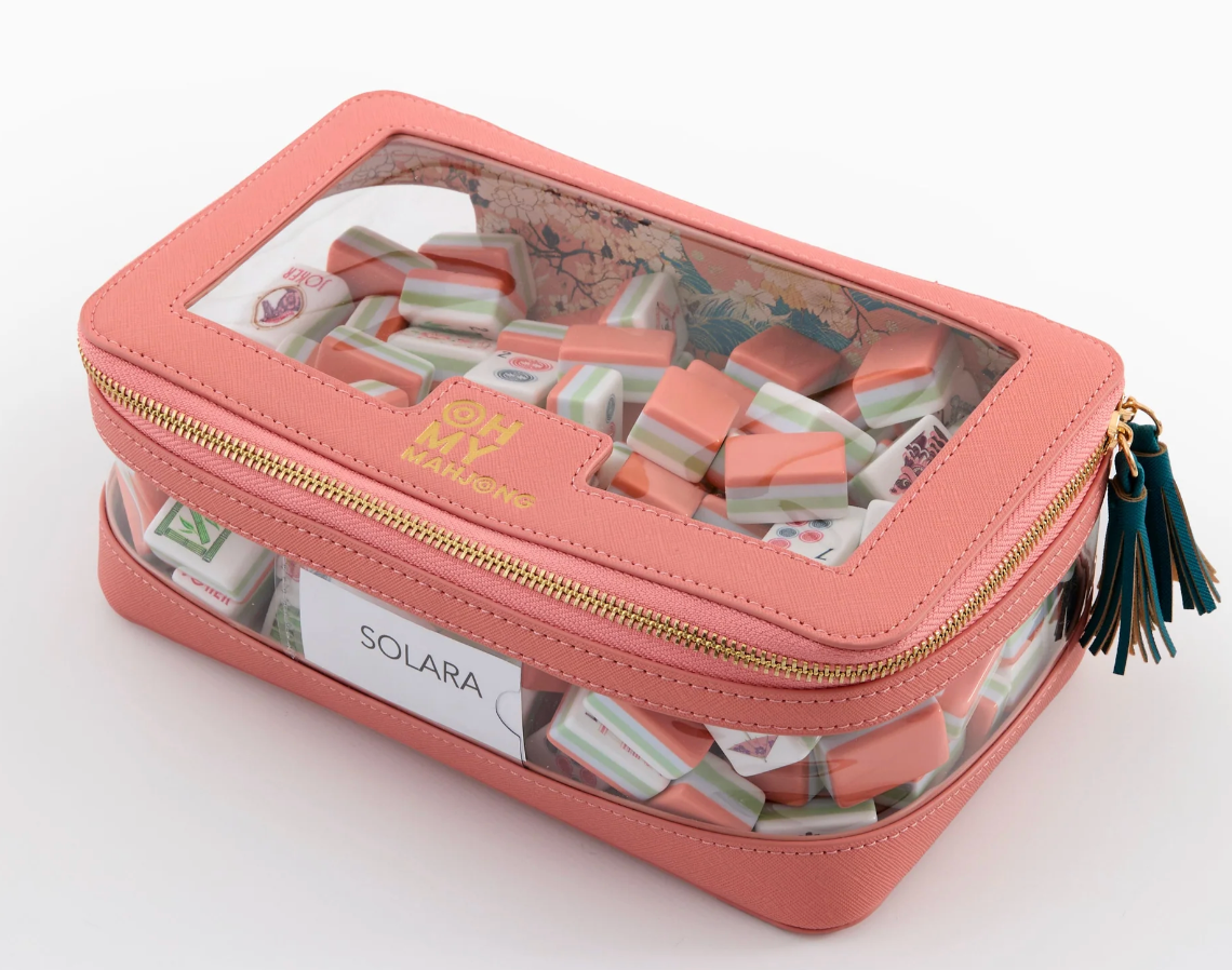 Coral Tile Storage Bag