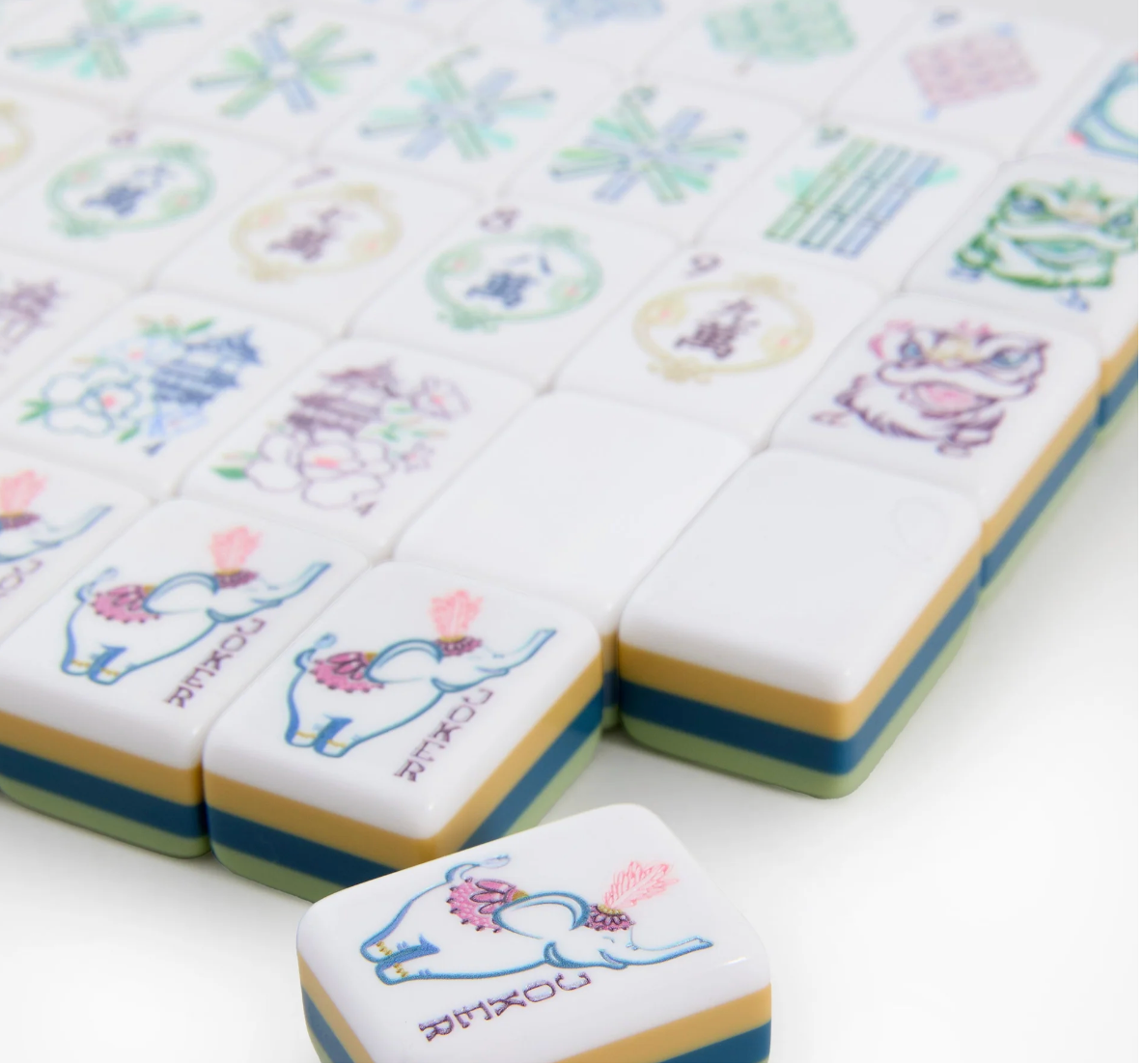 Willow Mahjong Tiles