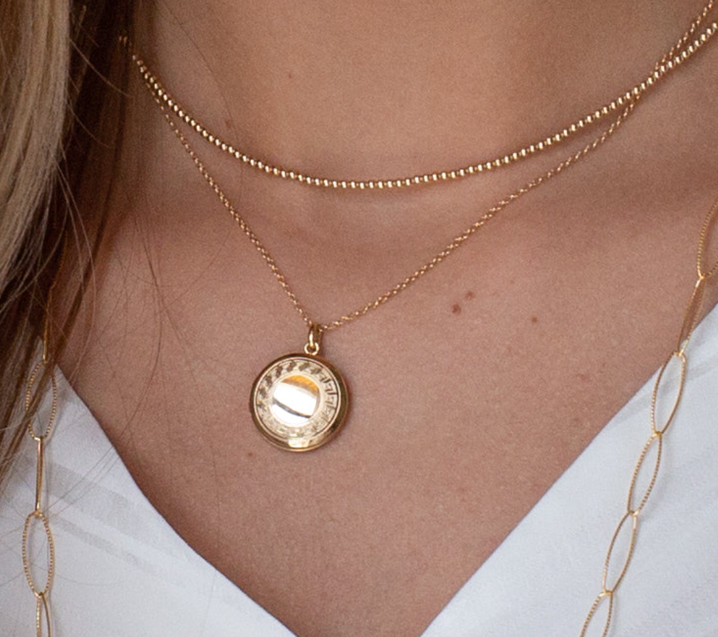 Cherish Locket Necklace - 16"