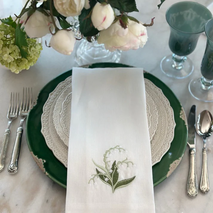 Lily of the Valley Towel