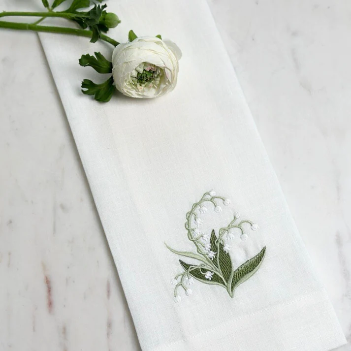 Lily of the Valley Towel