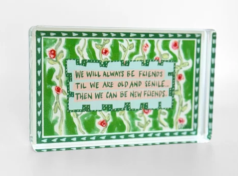 New Friends Acrylic Block