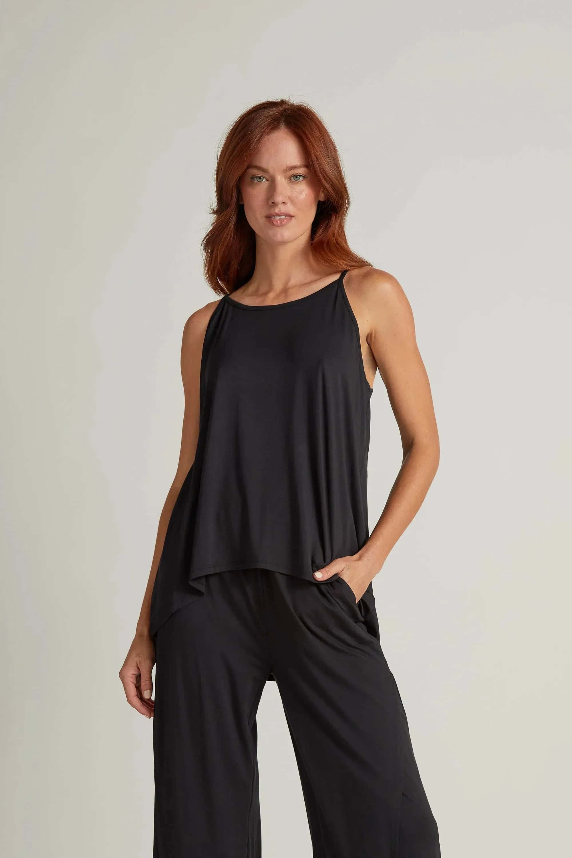 Tulip Tank Black -Small