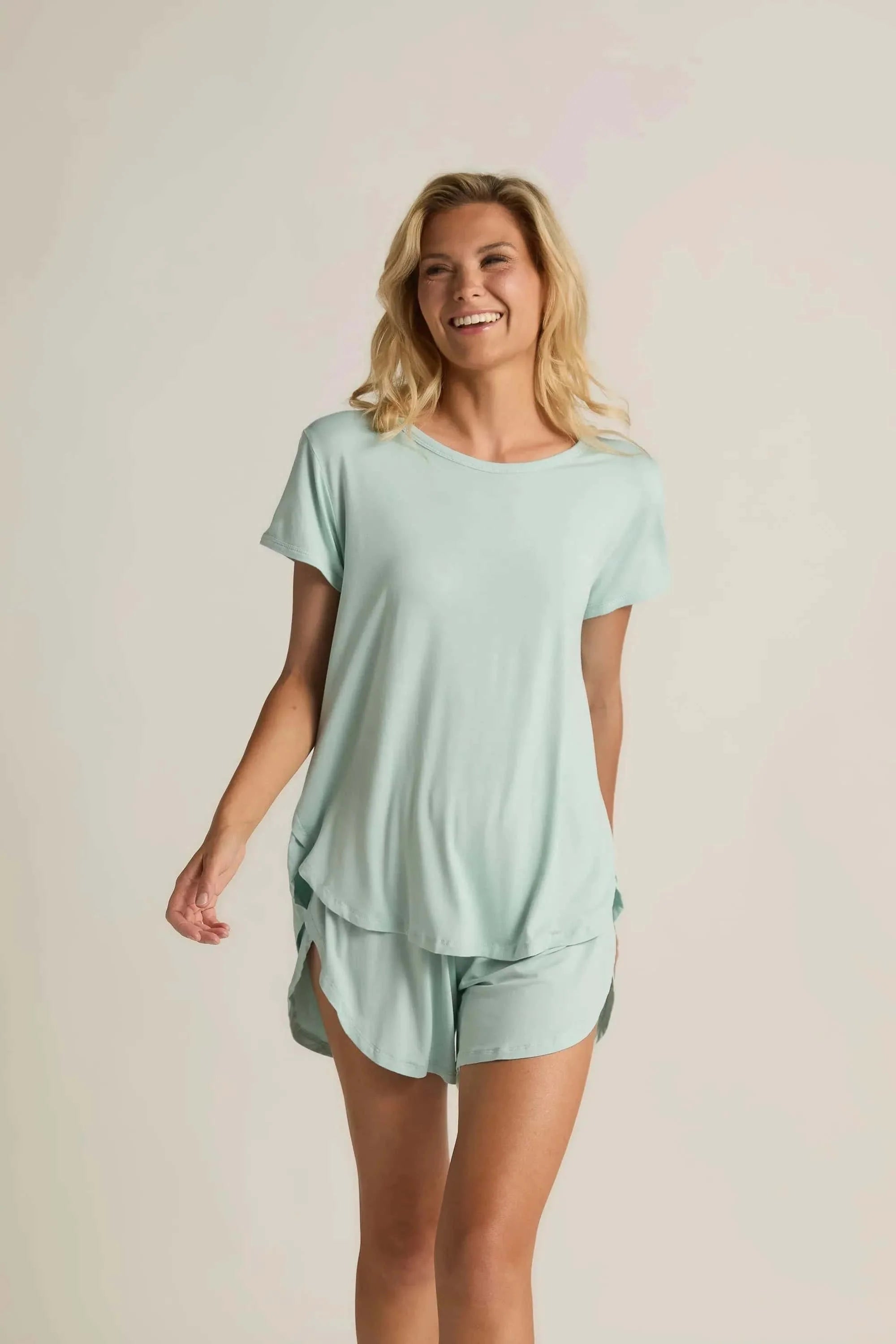 Tulip Aqua Bamboo Tee -XL