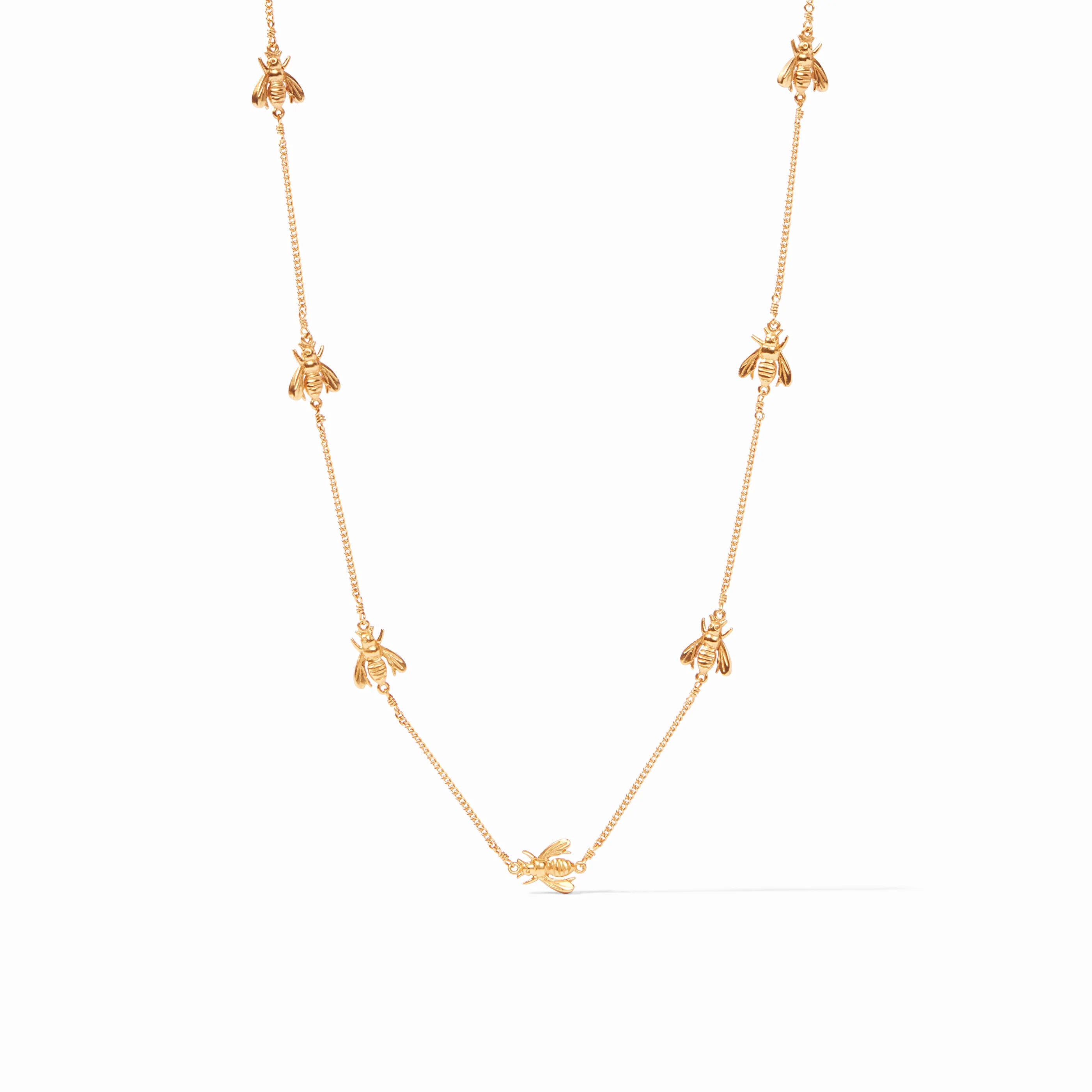 Bee Delicate Station Necklace