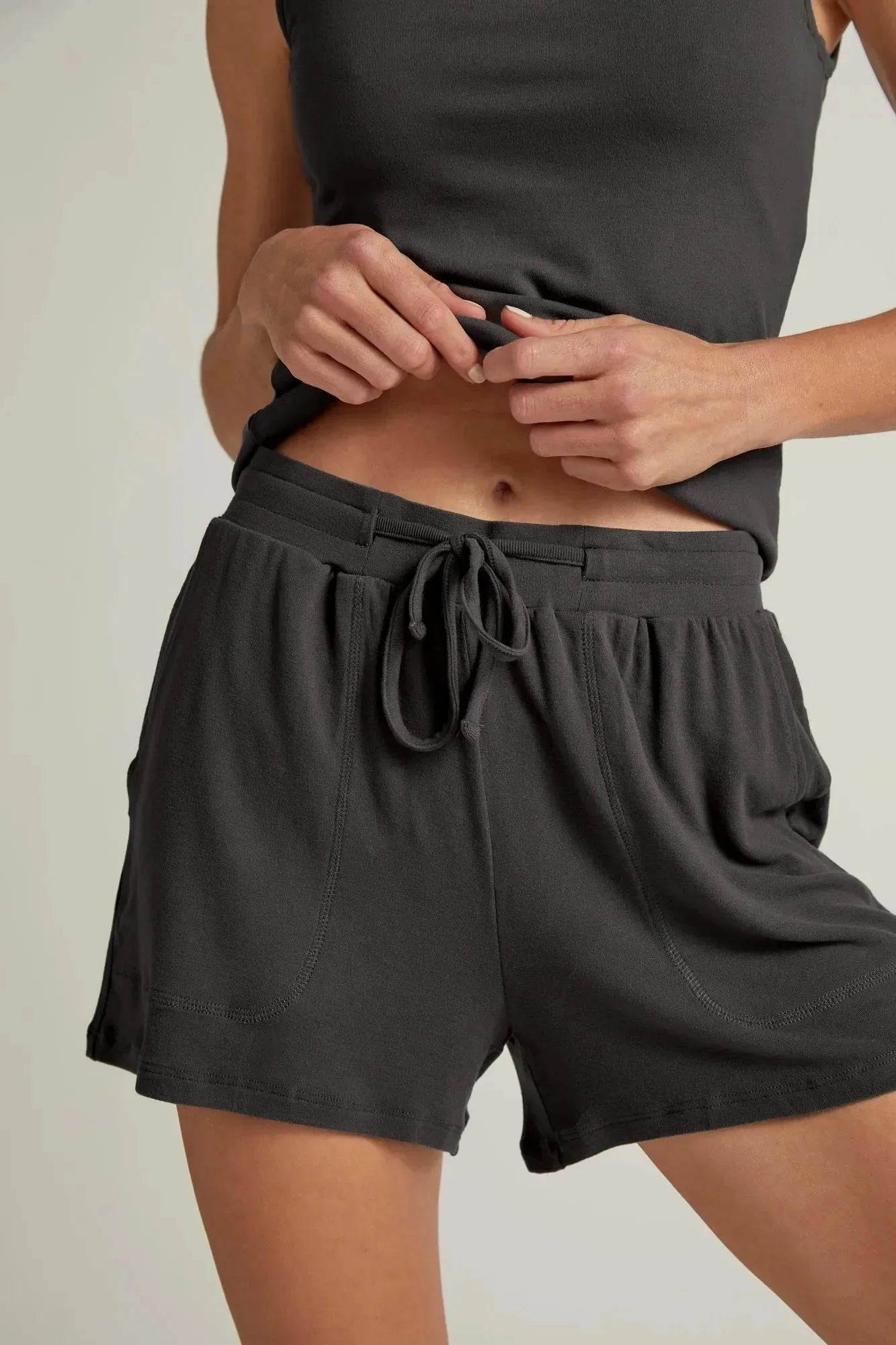Soft Lounge Shorts Black -Medium