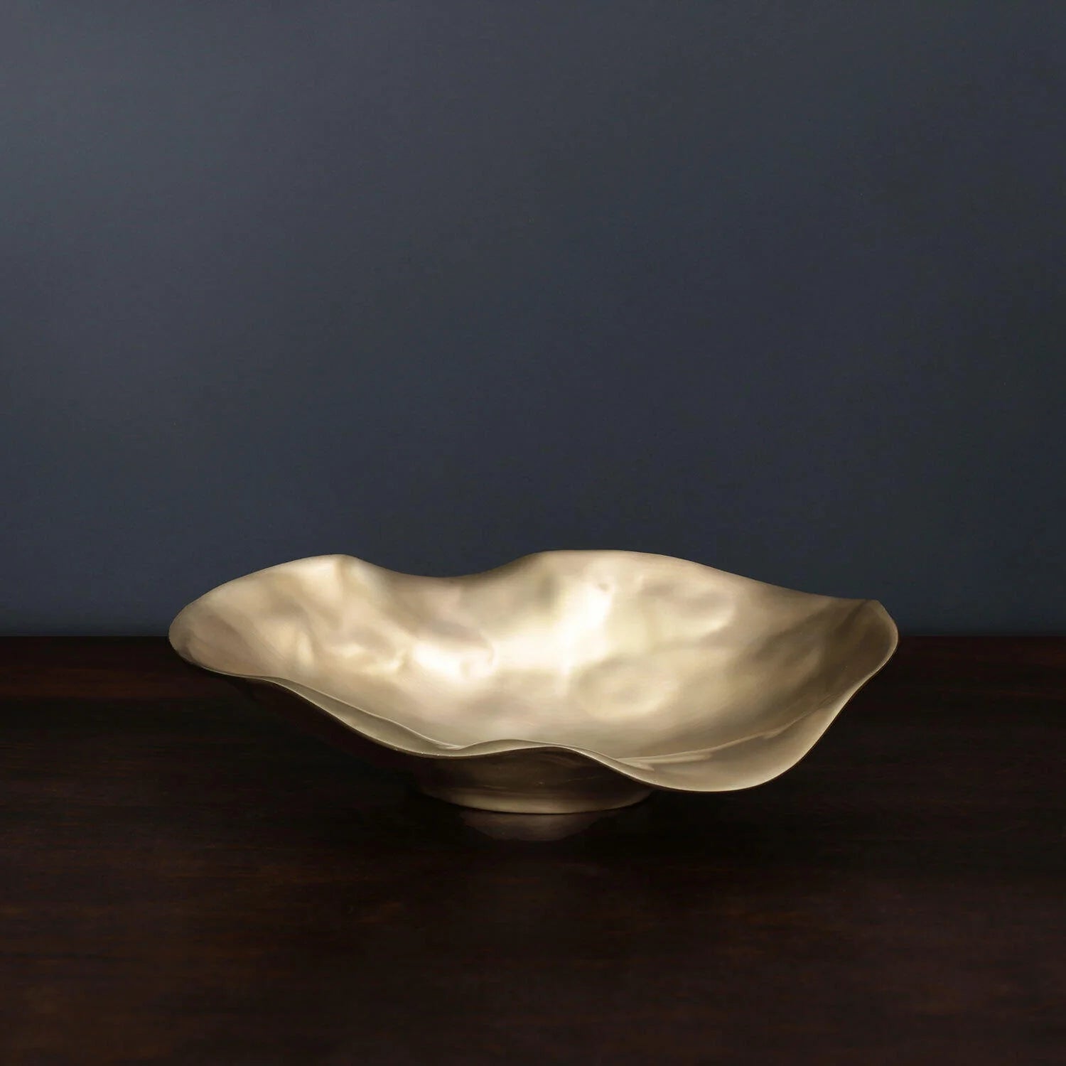 Sierra Modern Maia Medium Oval Bowl -Gold