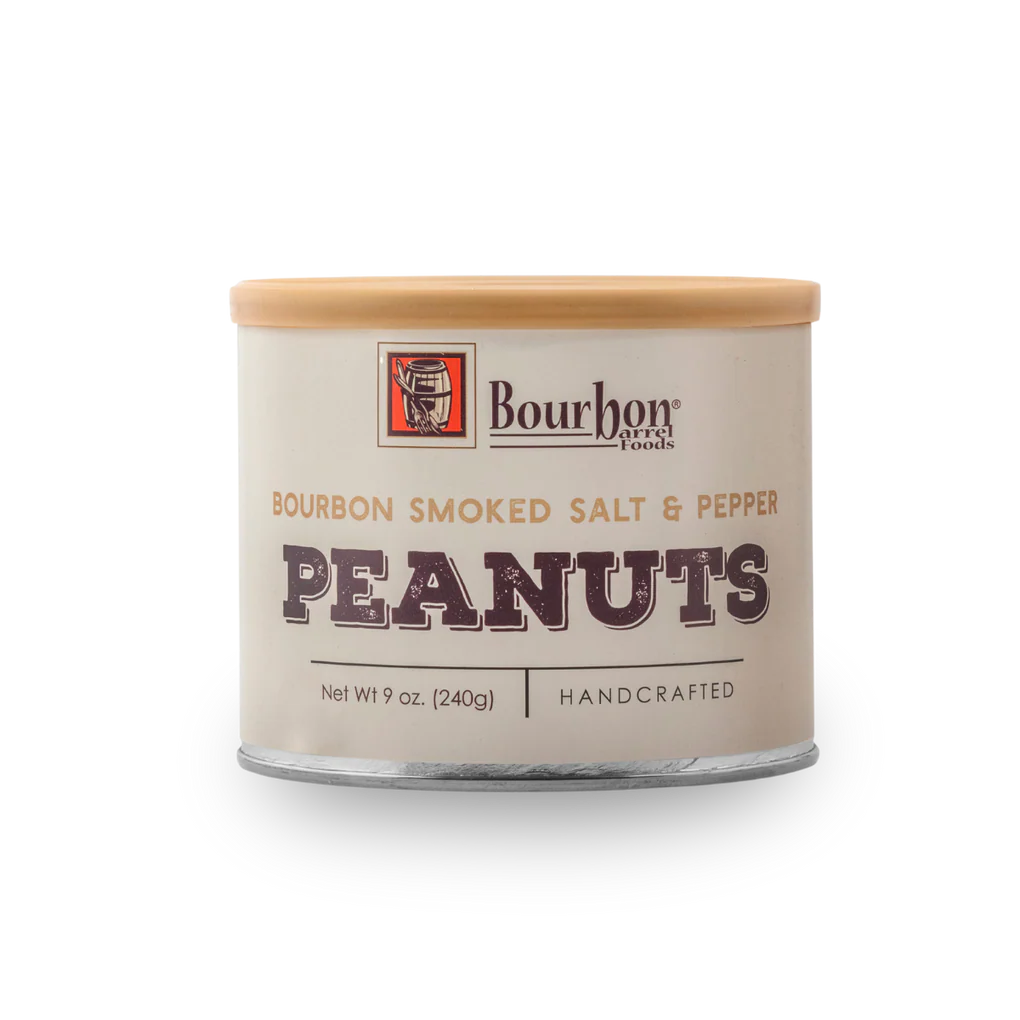 Bourbon Smoked Salt & Pepper Peanuts