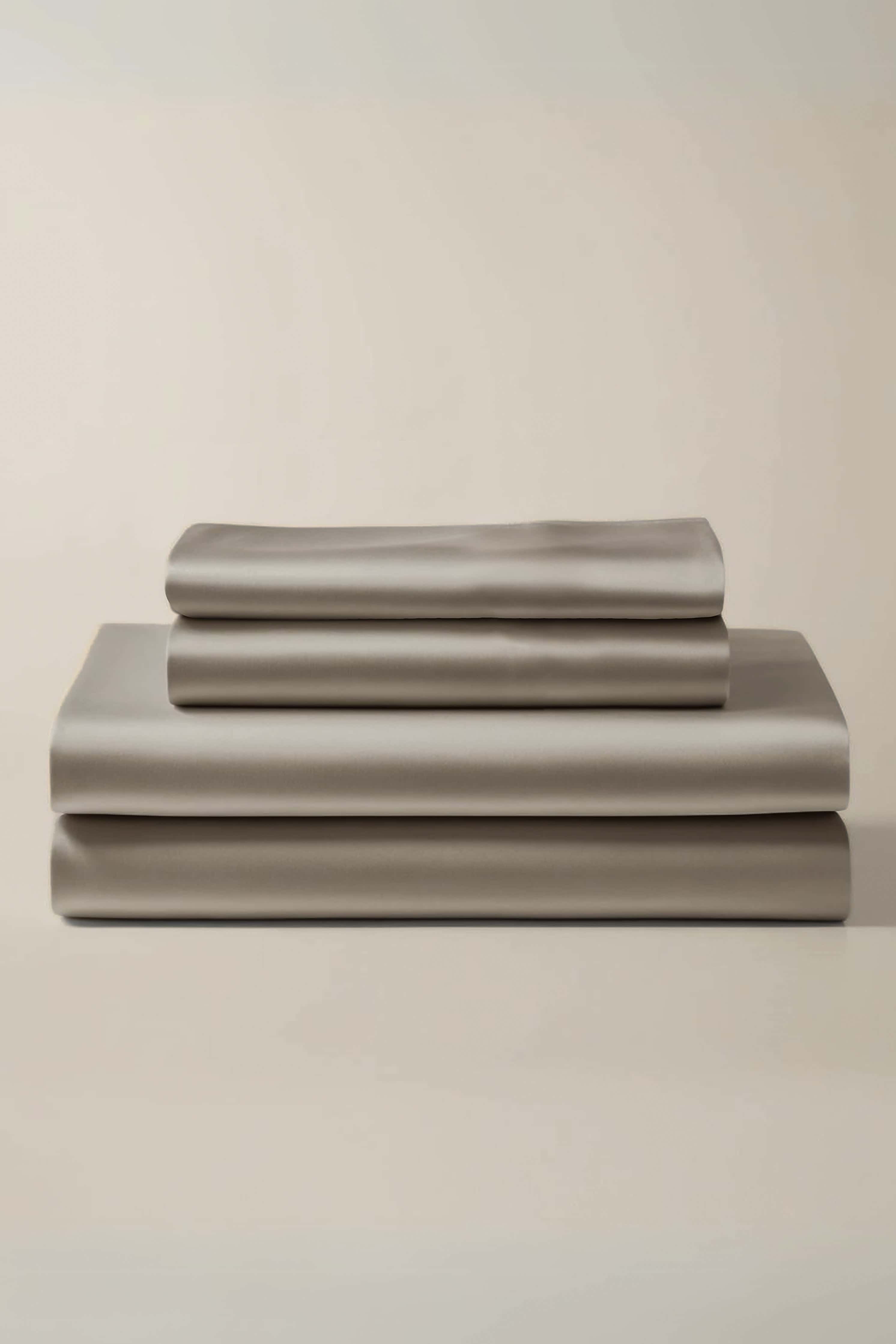 Gray Bamboo Sheet Set -California King
