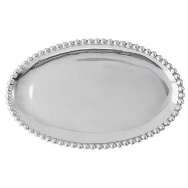 Pearled Oval Platter -Small