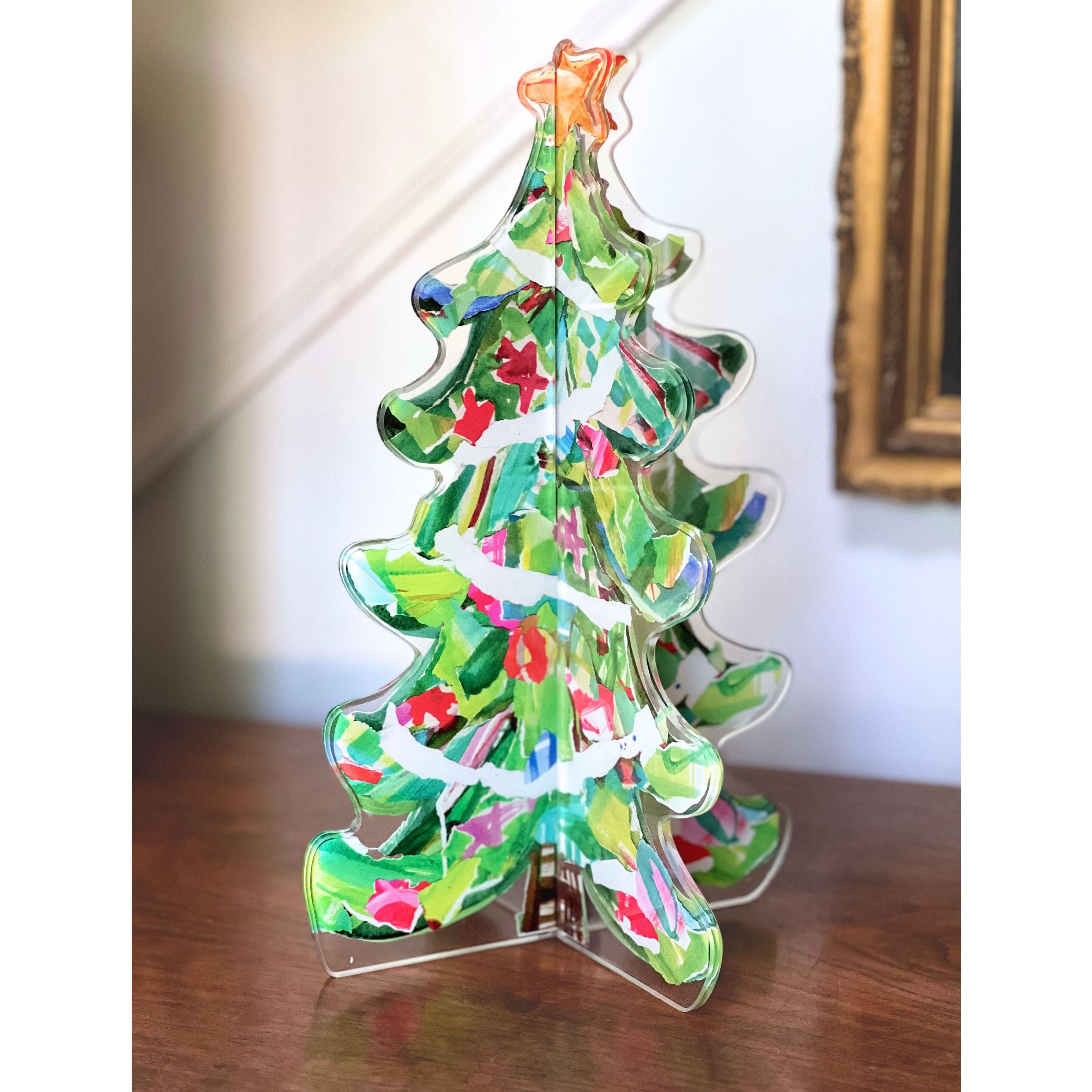 SPARKLE PLENTY 3-D ACRYLIC CHRISTMAS TREE