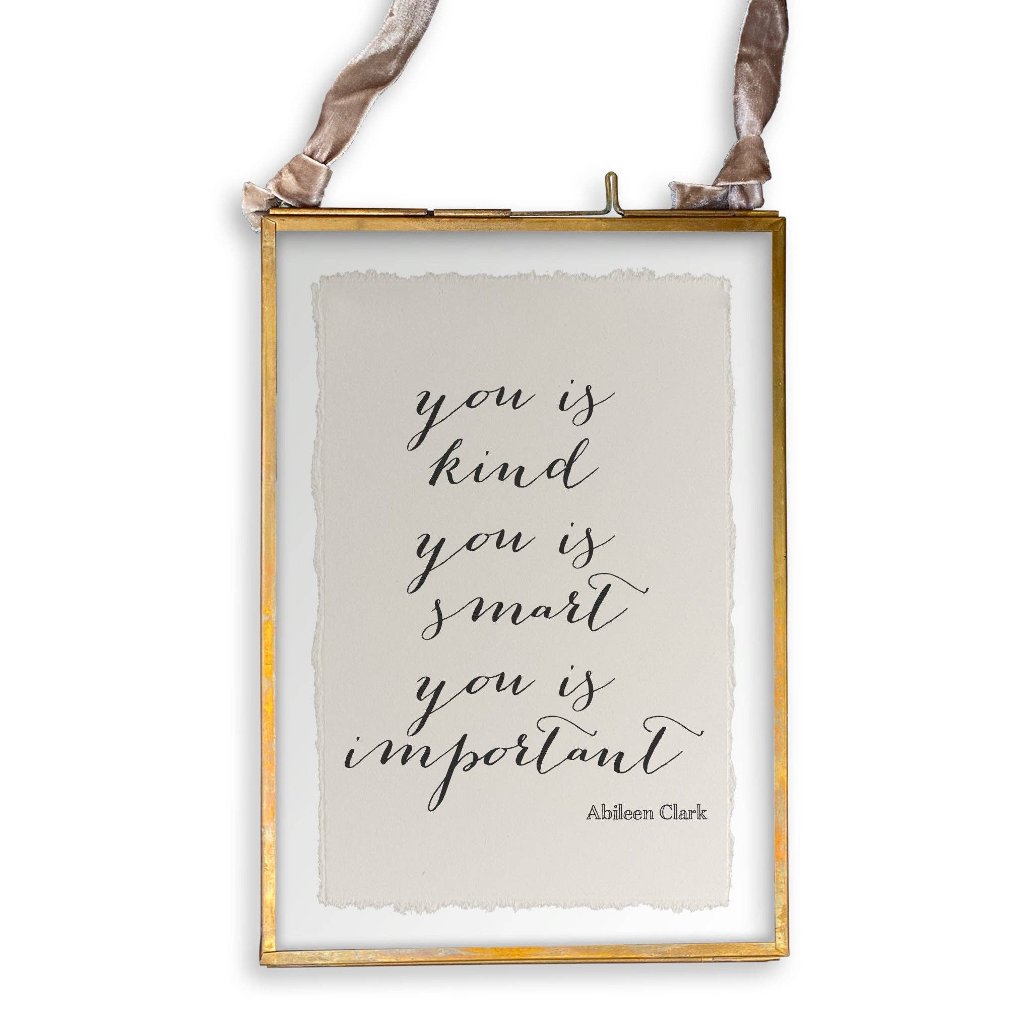 You Is Kind: Dishtowel / -