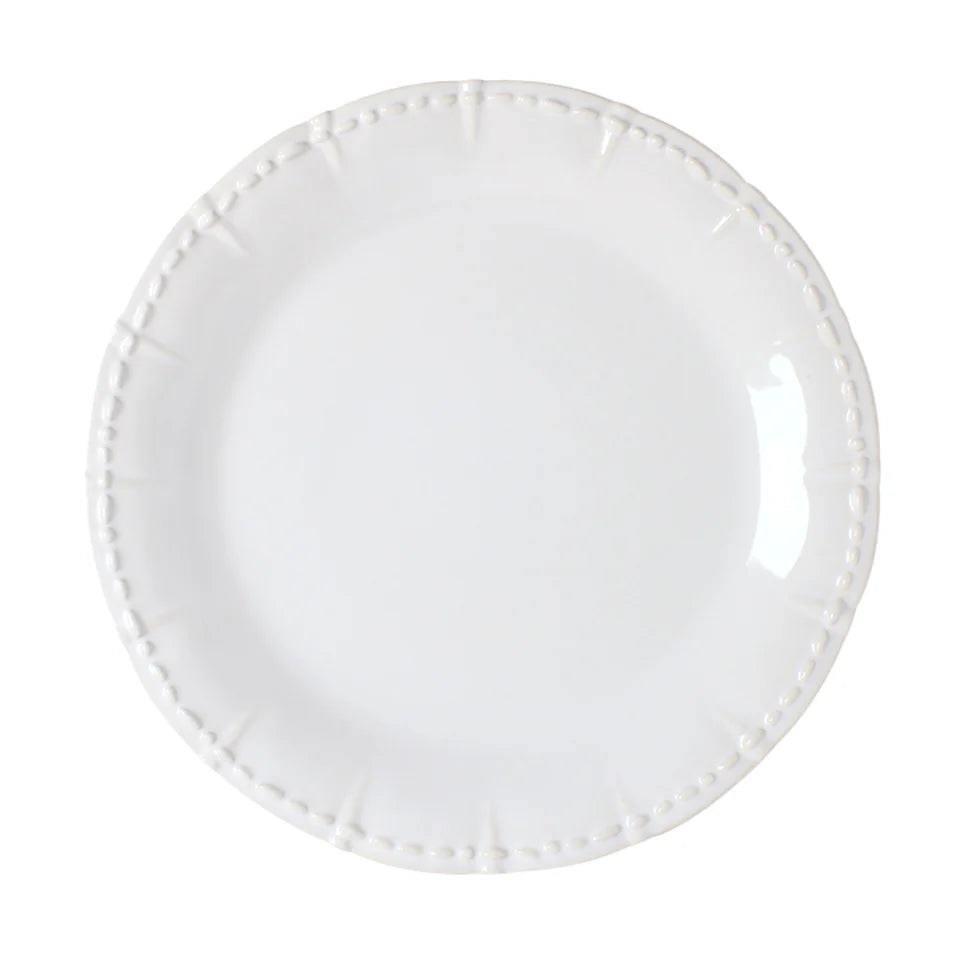Historia Dinner Plate Paperwhite
