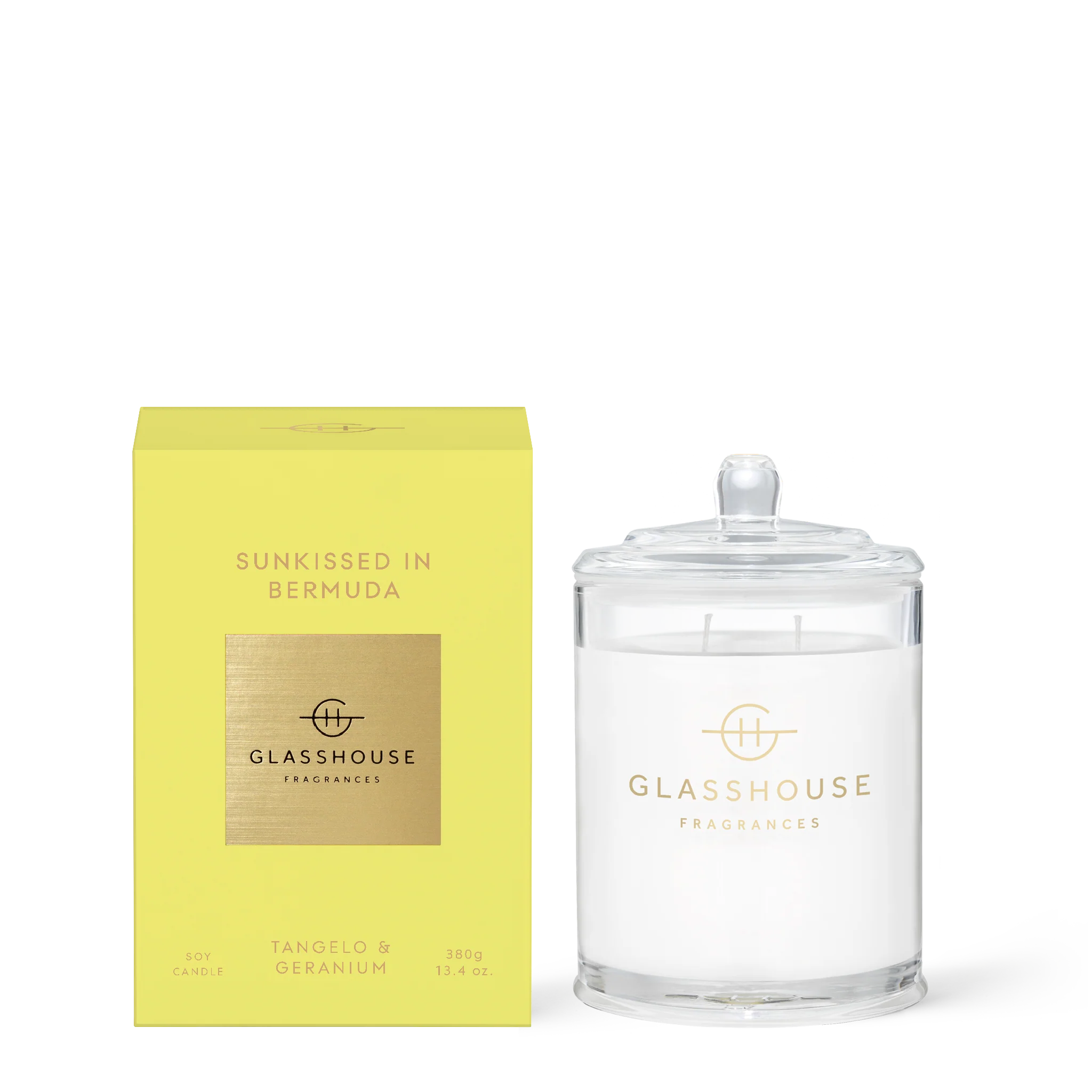 Glasshouse Sunkissed In Bermuda Candle - 13.4 oz
