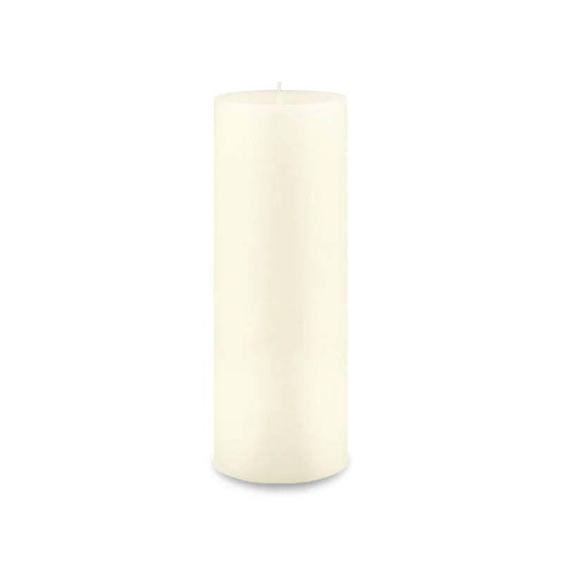 9" H Ivory Classic Pillar Candle (3" diameter)