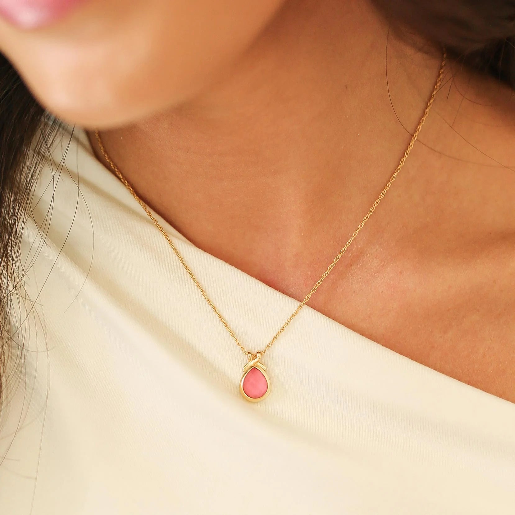 The Pink Delicate Necklace