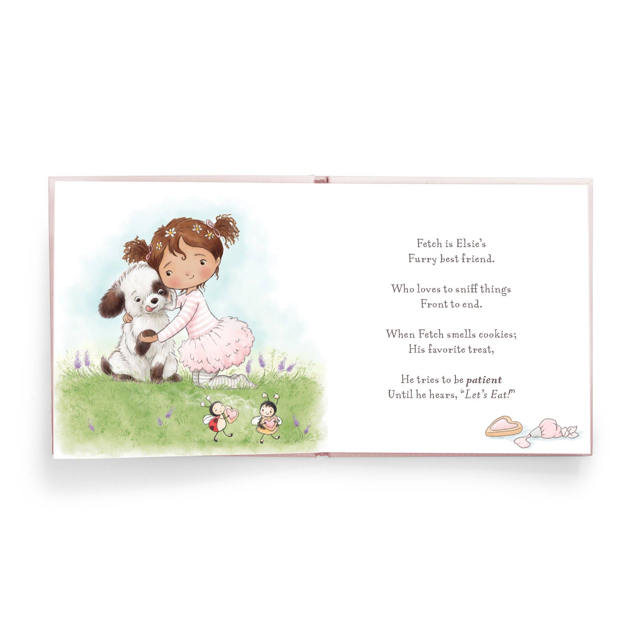 A Pretty Girl Board Book - (Brown Hair)