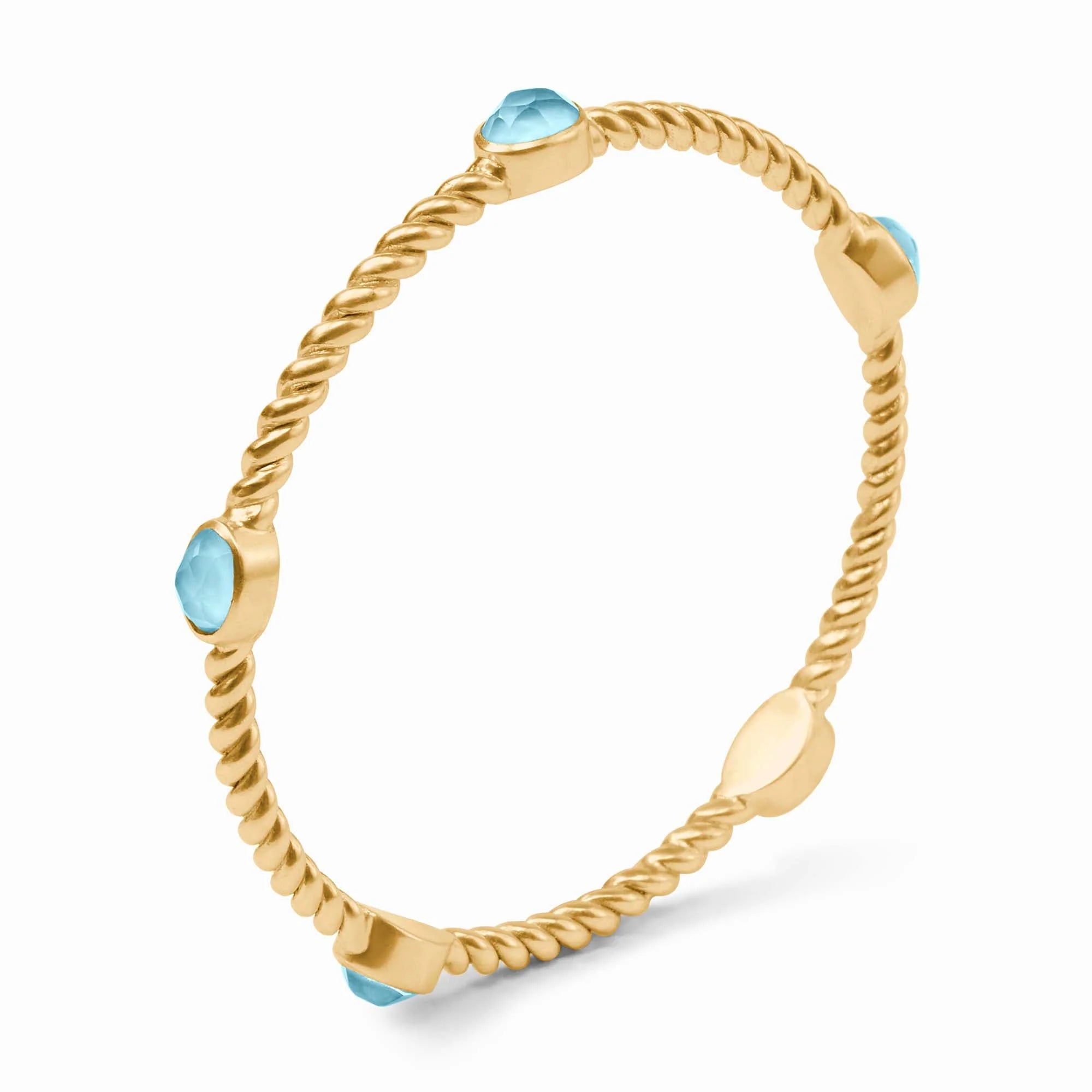 Nassau Capri Blue Stone Bangle