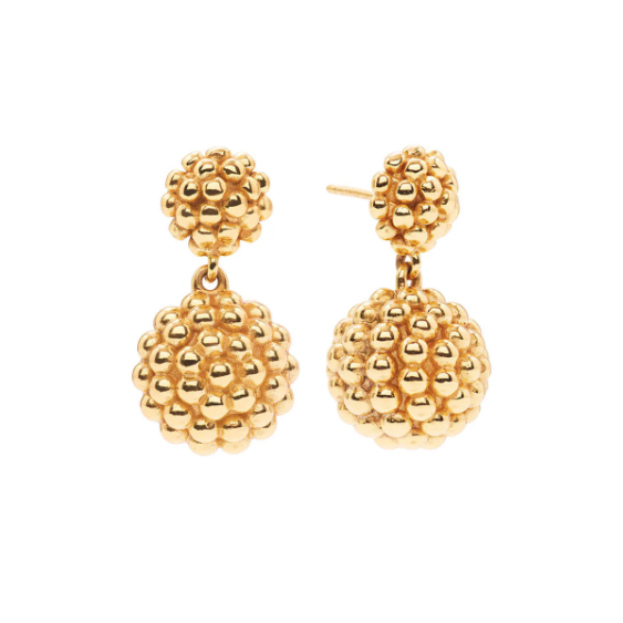 Berry Double Drop Earring