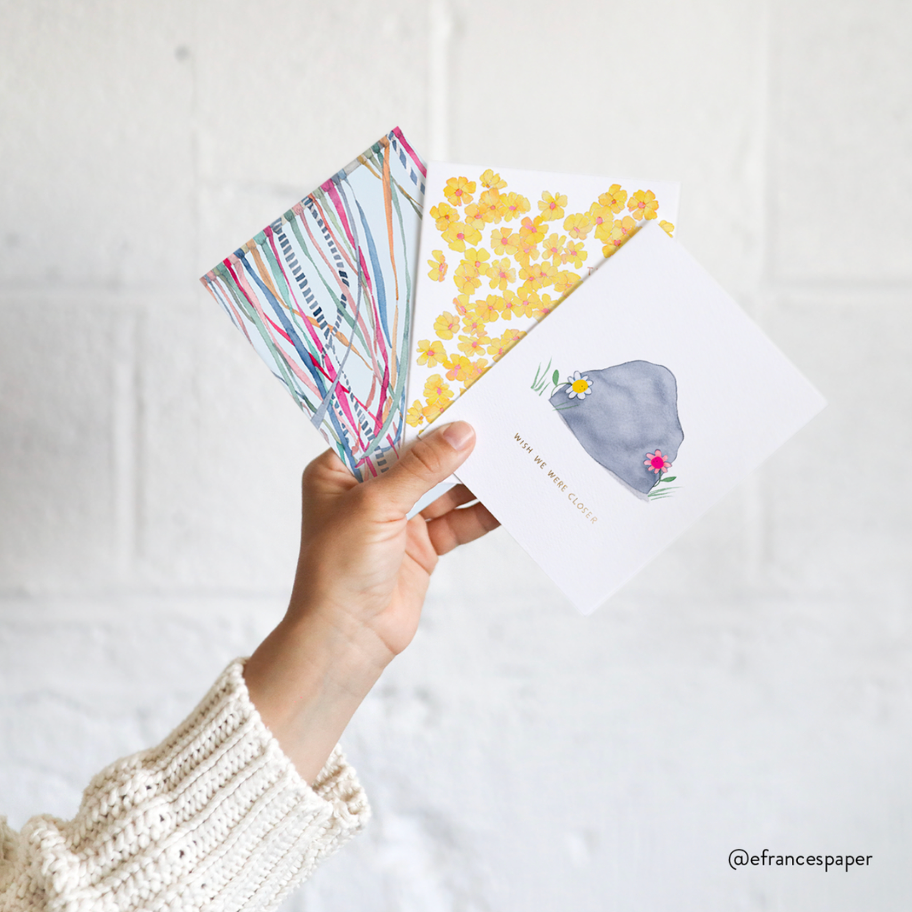 Coffee Cups | Love, Friendship, Miss You Greeting Card: 4.25 X 5.5 INCHES