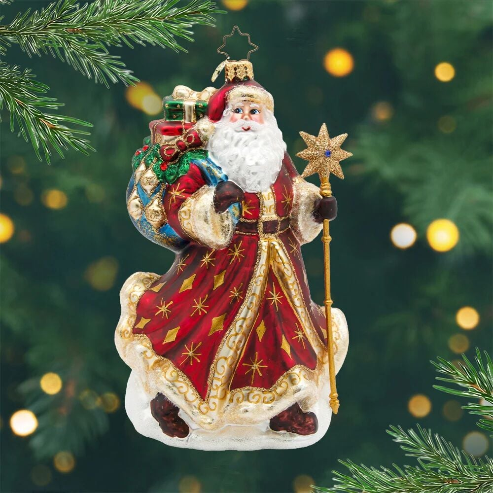 Starlight Keepsake Santa - Christopher Radko