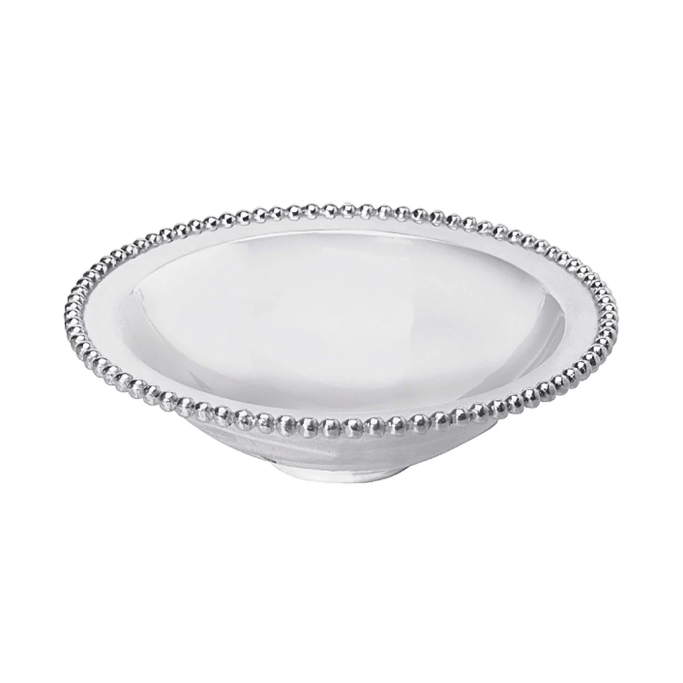 Mariposa - Round Pearled Serving Bowl
