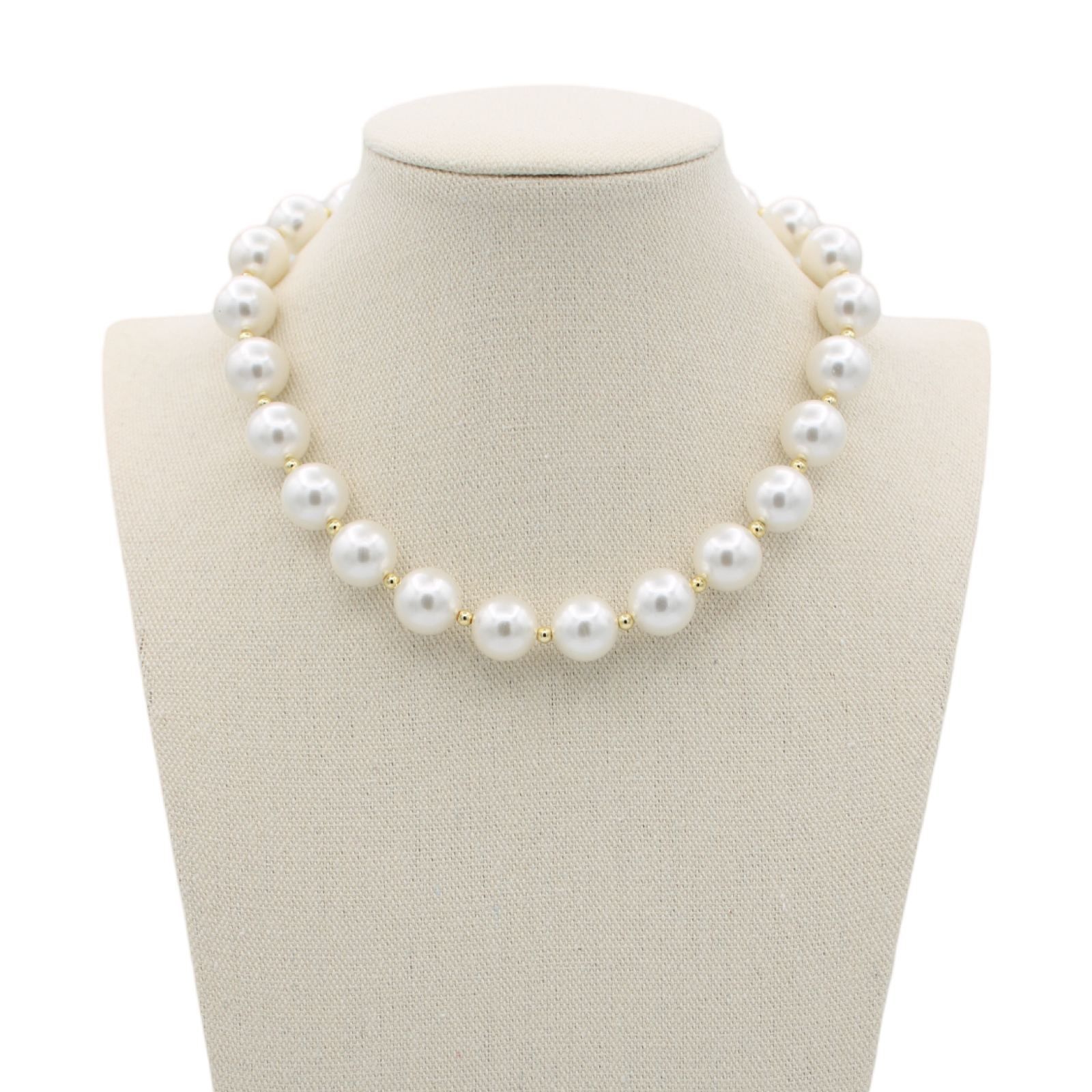Barbara Pearl Necklace, 16”