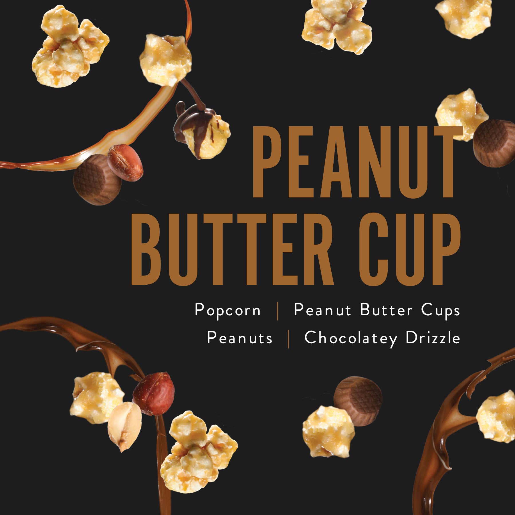 Peanut Butter Cup Popcorn