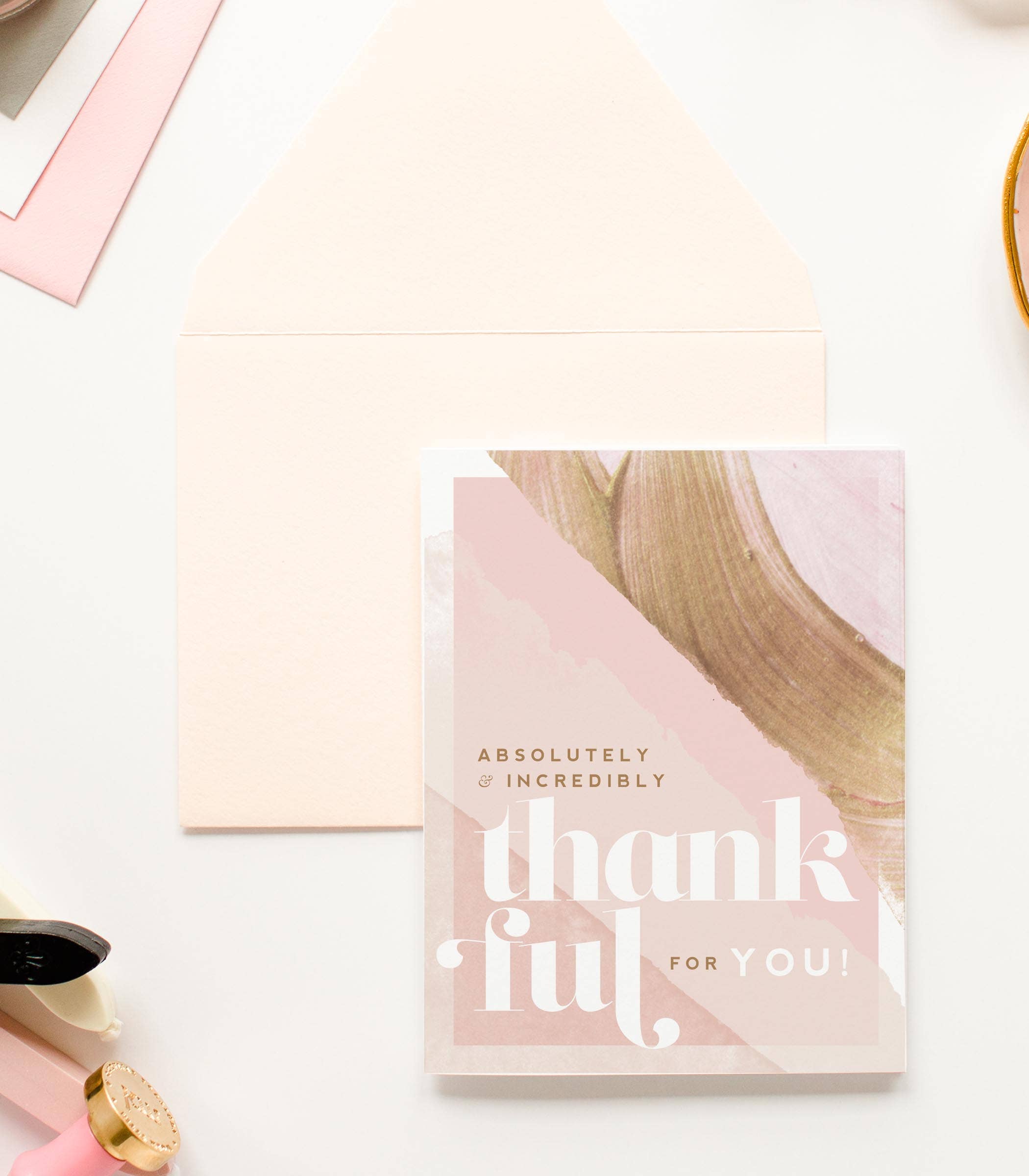 Thankful for YOU - Friendship & Thank You Greeting Card