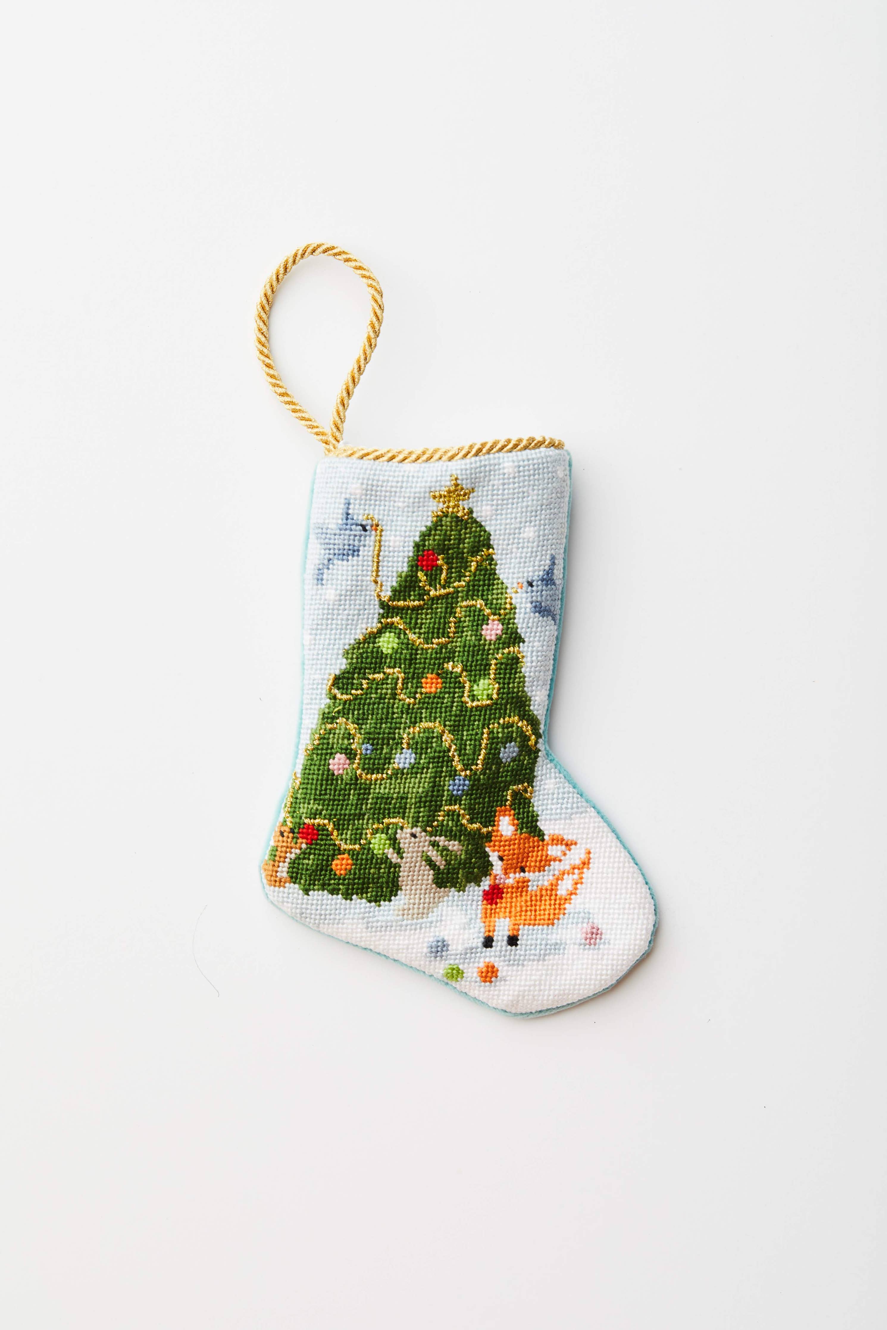 Woodland Creatures Bauble Stockings