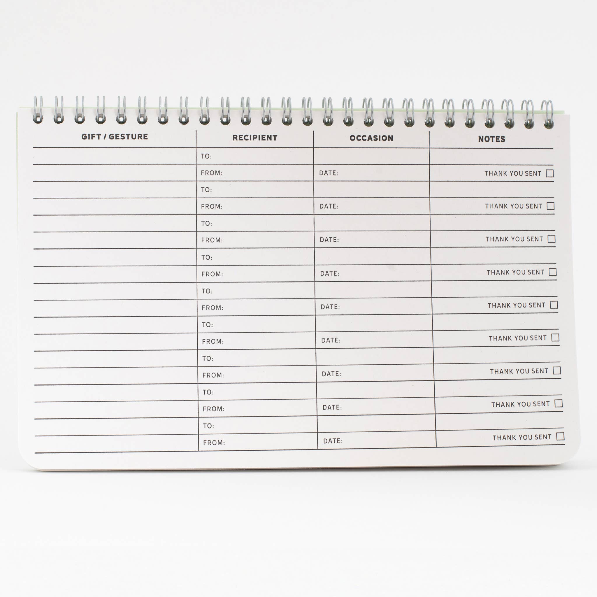 Little Log Book of Gifts & Thanks