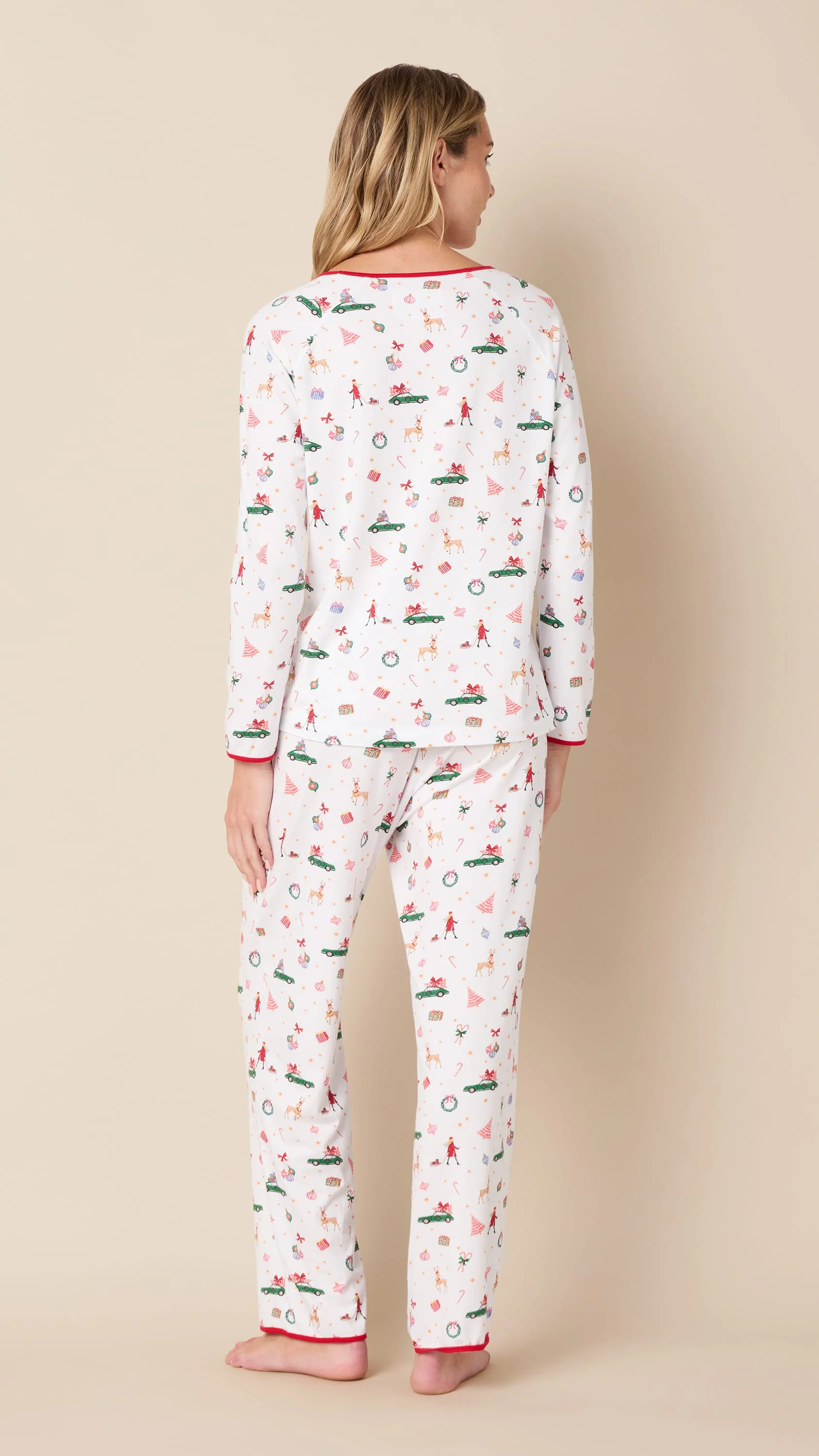 A Merry Little Stroll Knit Pajamas-XL