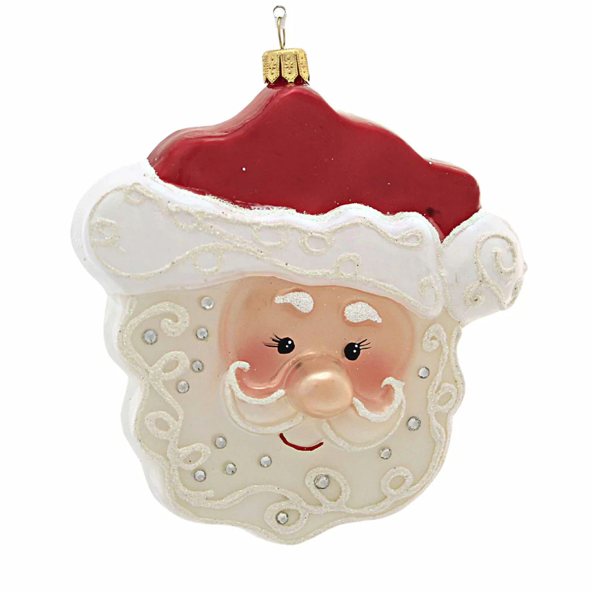 Cookie Santa Ornament - Heartfully Yours