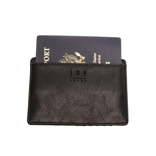 BLACK NEW PENNY MINI TRAVEL WALLET